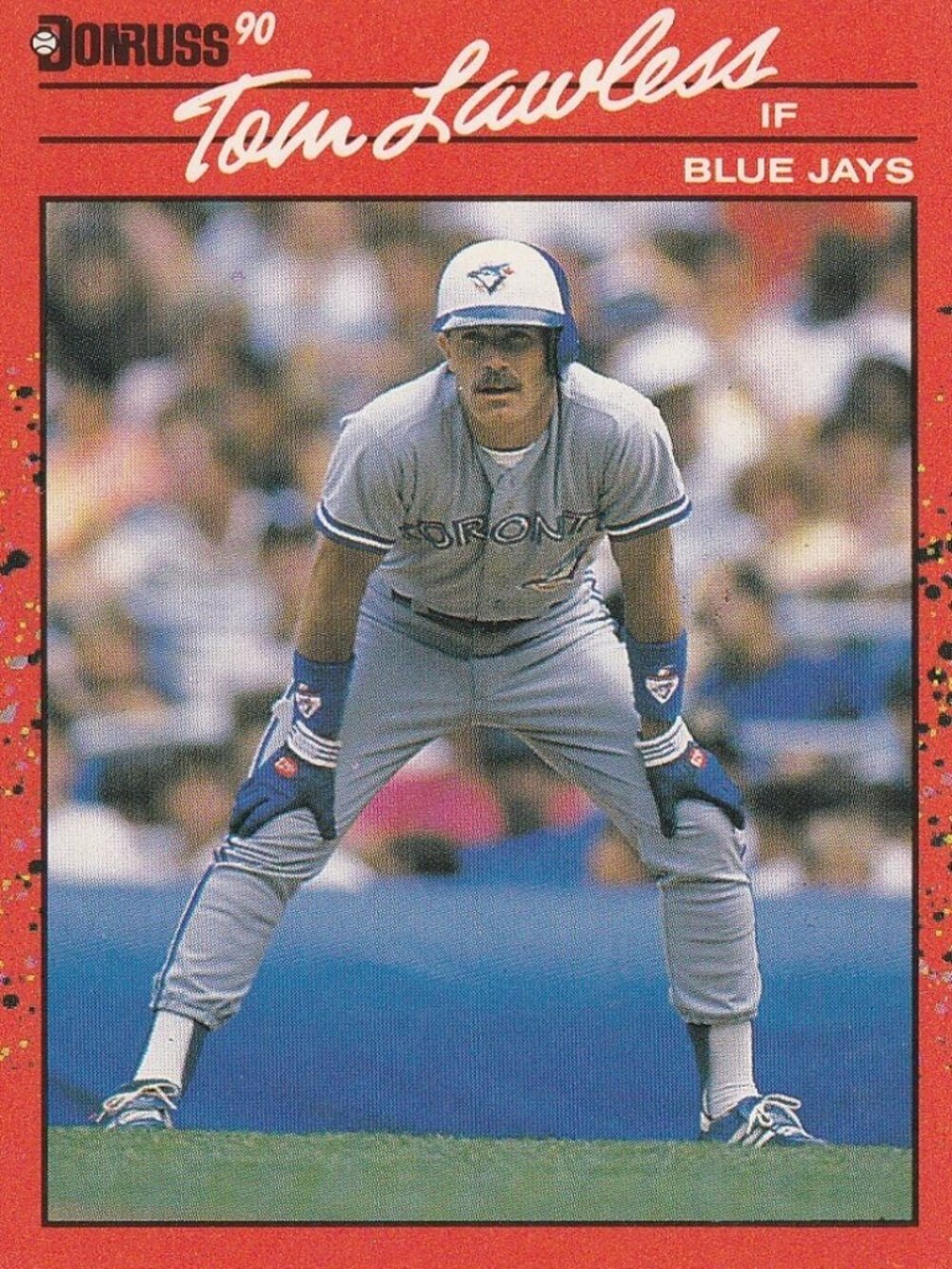 Tom Lawless - Donruss 90 Baseball Card